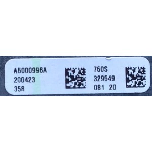 MAIN PARA SMART TV SONY 4K UHD CON HDR RESOLUCION (3840 x 2160) / NUMERO DE PARTE  A-500-0996-A / 1-982-454-41 / 173678041 / A5000996A / PANEL YM9F055CNO01 / MODELO XBR-55X800G / XBR55X800G