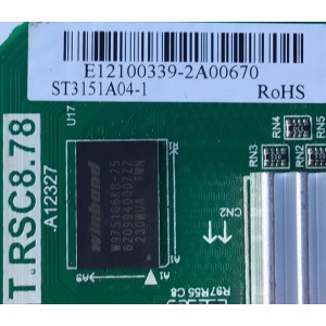 MAIN PARA TV RCA / NUMERO DE PARTE  E12100339 / T.RSC8.78 / 46RE010C878LNA0-B1 / MODELO LED42C45RQ