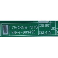 LED DRIVER PARA TV SAMSUNG / NUMERO DE PARTE  BN44-00949C / L75Q8NB_NHS / BN4400949C / PANEL CY-TN075FLAV6H / MODELO QN75Q8FNBFXZA AA01