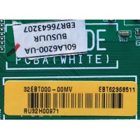 MAIN PARA TV LG / NUMERO DE PARTE  EBT62368511 / EAX64872104(1.0) / EBR76643207 / PANEL HC600DUD-SLFT1-11XX / MODELO 60LA6200-UA.BUSULJR