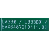 MAIN PARA TV LG / NUMERO DE PARTE  EBT62368511 / EAX64872104(1.0) / EBR76643207 / PANEL HC600DUD-SLFT1-11XX / MODELO 60LA6200-UA.BUSULJR