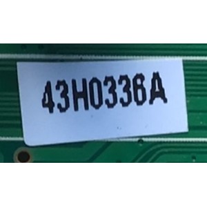 MAIN PARA TV / NUMERO DE PARTE  43H0336A / CV318H-E / 1.02.94-00404 / F50CV318HE31P4M / 143BA0266 / PANEL T460HVN03.2 / MODELO 46''