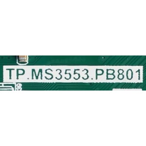 MAIN FUENTE PARA TV ELEMENT / NUMERO DE PARTE 20170710 / TP.MS3553.PB801 / LSC400HN02 / 20170710 / PANEL MD4012YTSF / DISPLAY LSC400HN02-003 / MODELO ELFW4017BF LE-40GAM-B4