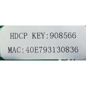 MAIN FUENTE PARA TV ELEMENT / NUMERO DE PARTE  E17124-SY / ST6308RTU-AP1 / 908566 / 40E793130836 / 00EA117052700561 / PANEL T4000-V35-DLED / MODELO ELST4017
