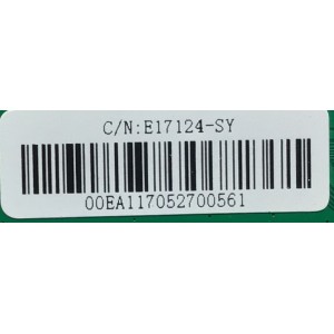 MAIN FUENTE PARA TV ELEMENT / NUMERO DE PARTE  E17124-SY / ST6308RTU-AP1 / 908566 / 40E793130836 / 00EA117052700561 / PANEL T4000-V35-DLED / MODELO ELST4017