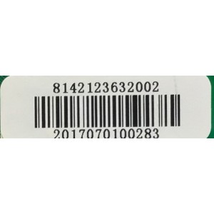 MAIN FUENTE PARA TV ELEMENT / NUMERO DE PARTE  8142127632022 / ST6308RTU-AP1 / 2017070100283 / T201705097B / 060148 / 40E79314C45A / PANEL CN385CN9520 / MODELO ELSW3917BF