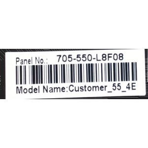 MAIN PARA TV ELEMENT / NUMERO DE PARTE 890-M00-9381 / CV938H-B / E17063-1-SY / 7.D938HB32000.00A3 / CV938H_B_32 / 705-550-L8F08 / T550QVN05.5 / PANEL T550-0UK-DLED (VER 2.V) / MODELO EL4KAMZ5517 G0V0Q5