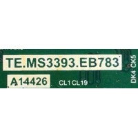 MAIN / FUENTE (COMBO) PARA TV INSIGNIA / NUMERO DE PARTE B15020867 / 3MS93AX8 / 32D220NA16 / TE.MS3393.EB783 / A14426 / 02-MHY934-C004000 / 2605026C0 / PANEL LVW320CSDX E15 V2 / MODELO NS-32D220NA16