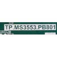 MAIN FUENTE (COMBO) PARA TV ELEMENT / NUMERO DE PARTE 21006149 / TP.MS3553.PB801 / W17080874 / T550HVN08.1 / E17212-2-KK / PANEL MD5533YTAF / MODELO ELEFW5517 H7A9M