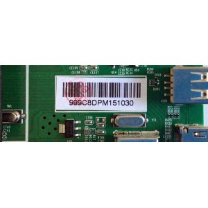 MAIN PARA TV ELEMENT / NUMERO DE PARTE 999C8DPM / JUC7.820.00204347 / HLS78D-I / MODELO E2SW3918 A9C0H