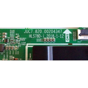 MAIN PARA TV ELEMENT / NUMERO DE PARTE 999C8DPM / JUC7.820.00204347 / HLS78D-I / MODELO E2SW3918 A9C0H