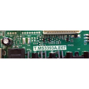 MAIN FUENTE (COMBO) PARA TV ELEMENT / NUMERO DE PARTE B14080104 / 34012255 / T.MS3393A.E67 / PANEL MV238FHB-N10 / MODELO ELEFW247 H14002