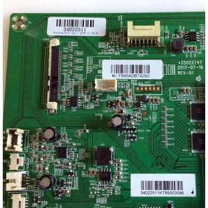 MAIN PARA TV ELEMENT / NUMERO DE PARTE 34022511 / 35022747 / PANEL LC546PU2L03 / MODELO E4SFT5517 H8D1H