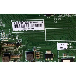 MAIN PARA TV LG / NUMERO DE PARTE EBU65672218 / EAX68209006 / EAX68209004 / PANEL NC430DUE-ABFXD / MODELOS 43LM5700PUA / 43LM5700PUA.BUSGLJM / 43LM5700PUA.BUSFLJM