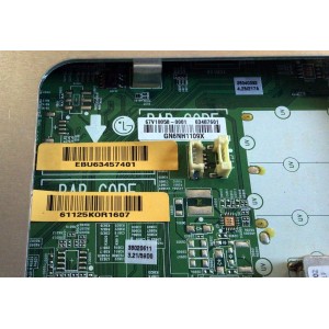 MAIN PAR TV LG OLED / NUMERO DE PARTE EBU63457401 / EAX66685202 / 63487601 / 38040392 / EAX66685202(1.0) / PANEL LC650AQD (GH)(P1) / MODELO 65EF9500-UA / 65EF9500-UA.AUSZLJR