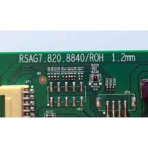 MAIN PARA TV HISENSE / NUMERO DE PARTE 275787 / RSAG7.820.8840/ROH / 251243 / 65A6501EUR / H41802PNF03A3 / E248779 / PANEL HD650V3U52-TDL3\S0\BFJ\GM\ROH / MODELO 65R8F5