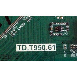 MAIN PARA TV TOSHIBA / NUMERO DE PARTE CN2T10000002ID / TD.T950.61 / H18093350 / ST3151A05-8 / PANEL U320DH05 / MODELO 32LF221U19