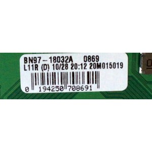 MAIN PARA TV SAMSUNG / BN94-16105R / BN41-02751B / BN97-18032A / BN41-02751B-000 / W058C-722A / BN96-52703A / PANEL CY-BT065HGLV3H / DISPLAY BN96-53589B / BN96-53589A / LSF650FN16-Q01 / MODELO UN65TU7000FXZA / UN65TU7000FXZA FA01 / UN65TU7000FXZA FH07