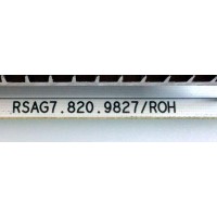 FUENTE DE PODER PARA TV HISENSE / NUMERO DE PARTE 269969 / RSAG7.820.9827/ROH / HLL-7085WD / E56327 / CQC16134139053 / PANEL HD850V8U81\S0\GM\ROH / DISPLAY ST8461D01-4 VER.2.1 / MODELO 85H6510G