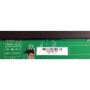 MAIN FUENTE (COMBO) PARA TV / NUMERO DE PARTE 361195 / TP.MT5522.PC821 / 78DDD95E1741 / E248237 / LC430EGY (SK)(M3) / MODELO ¨43¨