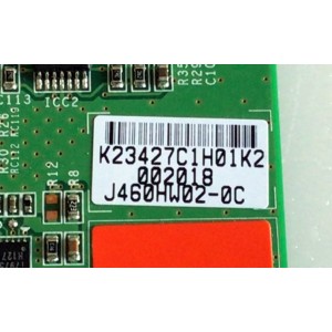 T-CON PARA TV SAMSUNG / NUMERO DE PARTE LJ94-23427C / PV240MB4SV0.2 / 23427C / J460HW02-0C / PANEL LTJ460HW04-B / MODELO UN46D6900WFXZA / UN46D6900WFXZA H302