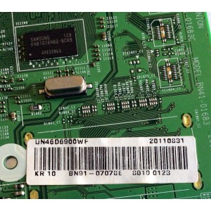 MAIN PARA TV SAMSUNG BN94-07078E / BN41-01683C / PANEL LTJ460HW04-B / MODELO UN46D6900WFXZA / UN46D6900WFXZA H302