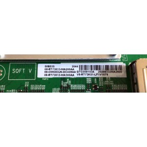 MAIN PARA TV TCL / NUMERO DE PARTE 08-CM50CUN-OC406AA / 40-RT73H2-MAB2HG / V8-RT73K01-LF1V1679 / RT73H2 / RTD2873 / 08-RT73013-MA200AA / 08-RT73013-MA300AA / PANEL'S LVU500NDJL / LVU500NDL / MODELO 50S535