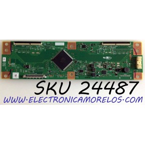 T-CON PARA TV LG 4K HDR SMART LED TV / NUMERO DE PARTE RUNTK6396TPZA / 1P-118BC00-4010 / 6396TPZA / 0418FVZA / RUNTK0418FVZA / E253117 / PANEL NC600DQE-VSHP7 / MODELO 60UN7000PUB / 60UN7000PUB.BUSMLKR