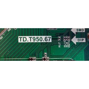 MAIN PARA TV TOSHIBA / NUMERO DE PARTE CN2T1D200032ID / TD.T950.67 / H19125049 / ST3151A05-8_T_2 / CN2T1D200032IDWALMK07832100A / PANEL U320DH05 / U320DH05-TR105 REV:CD1.AA / DISPLAY ST3151A05-8 VER.2.A / MODELO 32LF221U19 REV.C