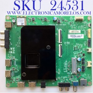 MAIN PARA SMART TV VIZIO 4K HDR RESOLUCION (3840 x 2160) / NUMERO DE PARTE XKCB02K018 / 715GA755-MOD-B00-005Y / (X)XKCB02K018000X / BPRJQ5KX2 / 4947245 / S2007191017 / PANEL T750QVF04.5 / MODELO P75Q9-H1 LTMAZPMW