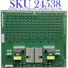 LED DRIVER PARA TV VIZIO 4K QUANTUM UHD SMART TV / NUMERO DE PARTE LNTVJT12ZAAAM / 715GA983-P01-000-005T / JT12ZAAAM / (X)LNTVJT12ZAAAM / PANEL T750QVF04.4 / MODELO P75QX-H1 / P75QX-H1 LTYAZT / P75QX-H1 LTYAZTKW
