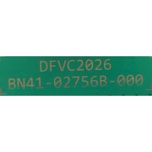 MAIN PARA SMART TV SAMSUNG Crystal UHD 4K RESOLUCION (3,840 x 2,160) / NUMERO DE PARTE BN94-15427D / BN41-02756B / BN97-17756D / 010223450427 / 20200827 / PANEL CY-CT065HGLV1H NW35 / MODELO UN65TU800FXZA FC02