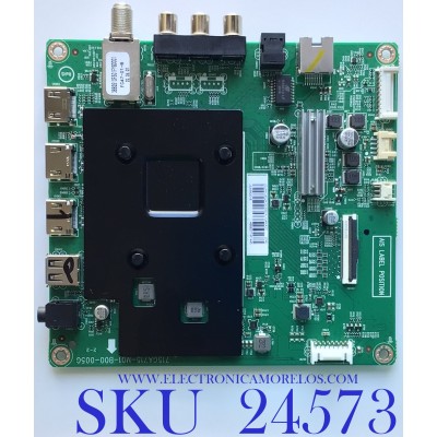 MAIN PARA SMART TV INSIGNIA 4K (2160P) UHD CON HDR / NUMERO DE PARTE XKCB02K003 / 715GA715-M01-B00-005G / (G)XKCB02K003000X/JQ4KA2C / JSA550016 / 4956371M1445 / PANEL'S  TPT550U2-D132.L REV:S21B / TPT550U2-D132.L REV:S21C  / MODELO NS-55DF710NA21