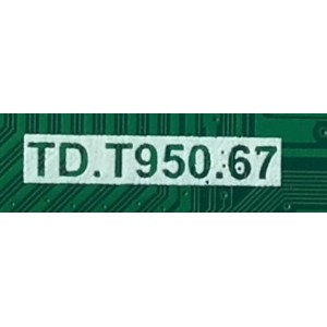 MAIN PARA TV INSIGNIA / NUMERO DE PARTE 317GAAMBB07CVT / TD.T950.67 / A20052580 / AMBB07CVTA20052580 / E254215 / E-P-B4SS3W-24-NA / E021M442-G2 / MODELO NS-24DF311SE21
