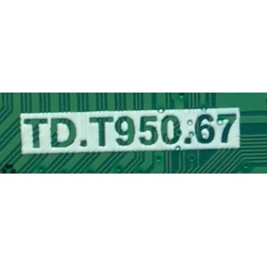 MAIN PARA TV TOSHIBA / NUMERO DE PARTE CN2T100001E / TD.T950.67 / N20041510-0A05849 / CN2T100001E00DWALMK18060800B / PANEL K320WDCRA-UA200A4 / MODELO TF-32A710U21