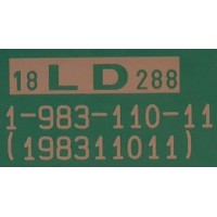 LED DRIVER PARA TV SONY / NUMERO DE PARTE A2197365A / 1-983-110-11 / (198311011) / 198311011 / 18LD288 / A-2197-365-A / PANEL YD8S011DTU01 / MODELO XBR-75Z9F