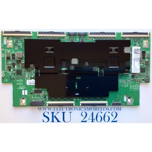 T-CON PARA TV SAMSUNG QLED 8K UHD HDR SMART TV / NUMERO DE PARTE BN95-06566A / BN41-02764A / BN97-16901A / W058C-610A / PANEL CY-TT075JMLV4H / MODELOS QN75Q800 / QN75Q800TAFXZA / QN75Q800TAFXZA FM06 / QN75Q800TAFXZA FA07 / QN75Q850 / QN75Q850TAFXZA
