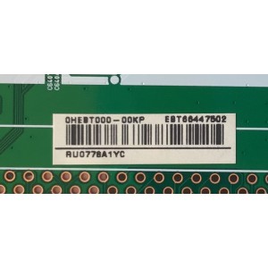 MAIN PARA SMART TV LG 4K UHD / NUMERO DE PARTE  EBT66447502 / EAX69083603(1.0) / PANEL NC550DGG-ABGP1 / DISPLAY HV550QUB-N4E / MODELOS 55UN6950ZUA / 55UN6950ZUA.BUSWLKR / 55UN6950ZUA.BUSFLKR