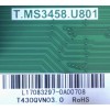 MAIN PARA TV POLAROID  SMART 4K UHD CON HDR RESOLUCION (3840 x 2160) NUMERO DE PARTE L17083297 / T.MS3458.U801 / PANEL T430QVN03.0 / MODELO PTV43174KILED