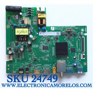 MAIN FUENTE PARA TV TCL  SMART 4K UHD CON HDR RESOLUCION (1280×720) NUMERO DE PARTE 08-MST1424-MA200AA / 40-MS14X1-MPB2HG / 08-MST1424-MA300AA / V8-ST14K01-LF / PANEL LVW320NDEL  MJ9W03 / MODELO 32S331 / 32S335