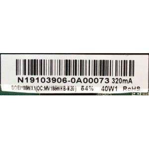 MAIN FUENTE PARATV INSIGNIA / NUMERO DE PARTE 	NS-19D310NA19 / TP.MS3553.PA592 / N18103433 / 3200559934 / 320045532110005 / 20171220_102909 / BOEI185WX1 / MV185WHB / PANEL BOEI185WX1_M / 6D19C03 / DISPLAY MV185WHB-N20 / MODELO NS-19D310NA19
