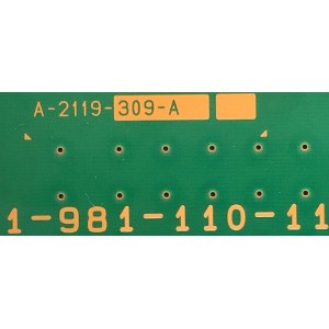 LED DRIVER PARA TV SONY NUMERO DE PARTE A2119309A / 1-981-110-11 / A-2119-309-A / PANEL  YD6S650DNN01 / MODELO XBR-65Z9D