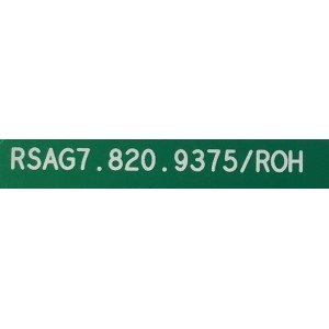 MAIN FUENTE PARA TV HISENSE NUMERO DE PARTE 279247A / RSAG7.820.9375/ROH / 279248 / 3TE40G20219M / TM20C141CD / G20217Y / 40E5600EUR(0001)1322 / PANEL V400HJ6-PE1 / MODELO 40H4030F1