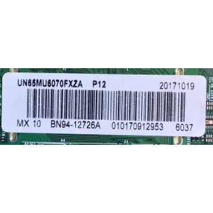 MAIN PARA TV SAMSUNG NUMERO DE PARTE BN94-12726A / BN41-02568B / BN41-02568 / BN97-12963R / BN9412726A / PANEL CY-GK065HGNVCH / MODELO UN65MU6070FXZA DA05