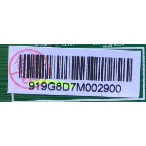 MAIN FUENTE PARA TV ELEMENT NUMERO DE PARTE 919G8D / JUC7.820.00204347  / HLS78D-i / 919G8D7M002900 / PANEL C500F18-E61-P / MODELO E2SW5018