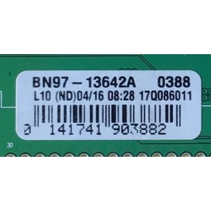 MAIN PARA TV SAMSUNG NUMERO DE PARTE BN94-12621B / BN41-02616B / BN97-13642A / MODELO LH65QBHPLGC/GO