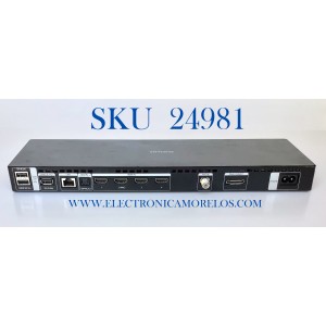 ONE CONNECT MODEL: SOC1000MA PARA TV SAMSUNG ((usado)) NUMERO DE PARTE BN96-44871M / MX10BN9644871MA656J8H0164 / SOC1000MA / MODELOS QN65Q7CAMFXZA AB03 / QN65Q7CAMFXZA