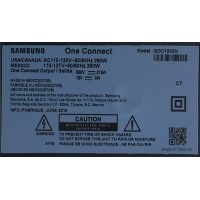 ONE CONNECT MODEL: SOC1002N PARA TV SAMSUNG ((USADO)) / BN96-44628U / BN44-00934A / MX10BN9644628UA649KBL0218 / CNL1BN4400934ASK28K70E405 / MODELOS QN65Q7FNAFXZA / QN65Q75CNFXZA AA01 / QN65Q7CNAFXZA AA01 / QN65Q75FNFXZA / QN65Q7CNAVXZA / QN65Q7CNAFXZA