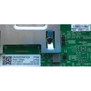 MAIN PARA TV SAMSUNG NUMERO DE PARTE BN94-14966A / BN41-02703C / BN41-02703 / DISPLAY BN97-17004A / BN96-49715A / BN9649715A / MODELO QN32Q50RAFXZA FA01