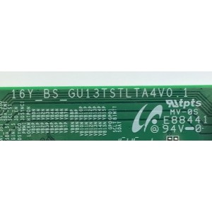 T-CON PARA TV HISENSE / NUMERO DE PARTE 37237H / 16Y_BS_DU13TSTLTA4V0.1 / E88441 / J37237H7D0052 / MODELO 55H9D